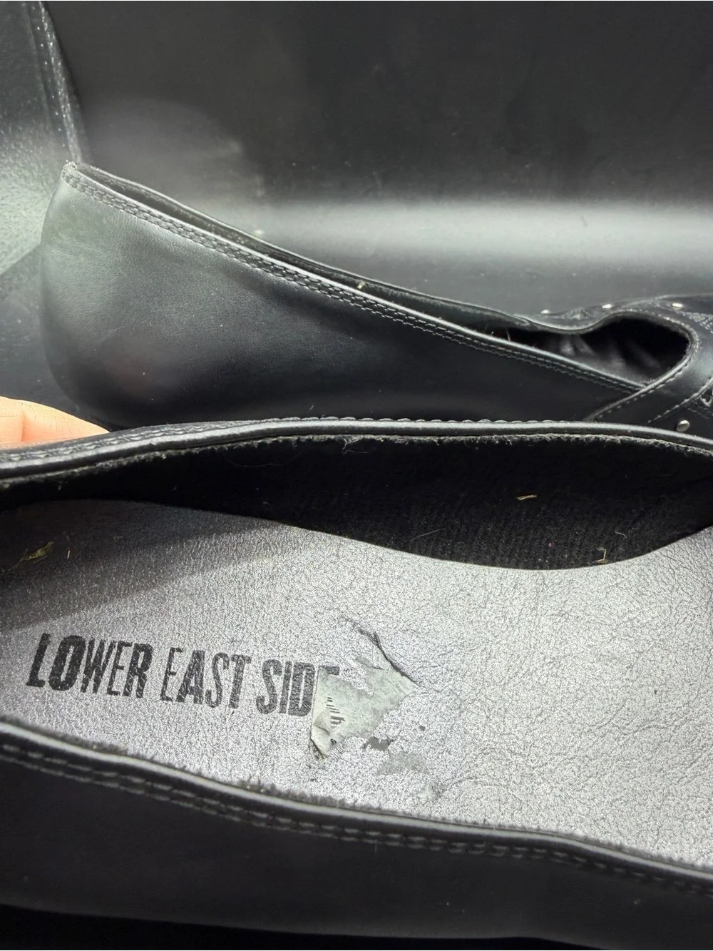 Lower east side Black Women's Flats